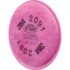 3M 2000 Series Respirator Prefilters, P100 Filter (Pack of 2) - Image 3