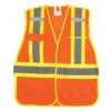 Zenith Flame-Resistant Surveyor Vest, High Visibility Orange, Medium